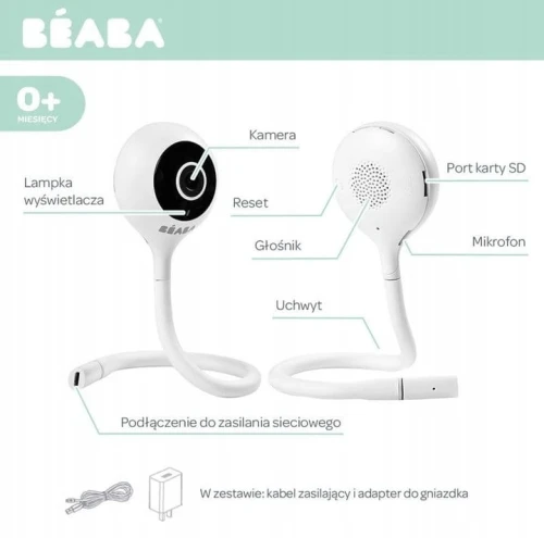 BEABA Zen Connect cameră electronică pentru monitorizare bebeluși