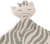 HAUCK Cuddle N Play păturică muselină confortabilă jucărie de pluș 25 x 25 cm ZEBRA SAGE