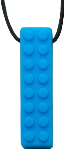 TILCARE Chew Chew colier dentiție calmant 1,8 x 6,4 cm ALBASTRU