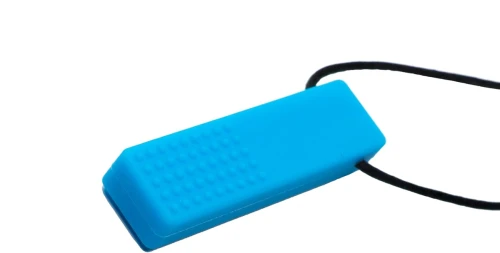 TILCARE Chew Chew colier dentiție calmant 1,8 x 6,4 cm ALBASTRU