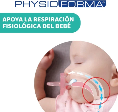 CHICCO PhysioForma suzetă x2 16-36m LUMINOASE