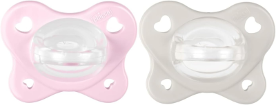 CHICCO PhysioForma DUAL SOFT suzetă x2 2-6 luni