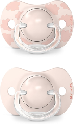 SUAVINEX SX PRO suzetă anatomică x2 silicon 0-6 luni