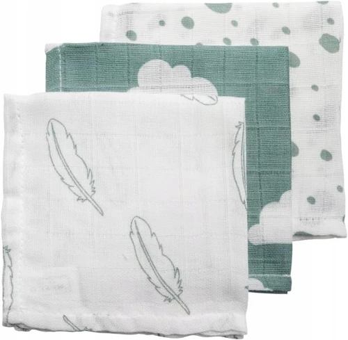 MEYCO BABY scutece muselină 30 x 30 cm set 3 bucăți