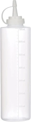 LACOR sticlă dozatoare pentru sosuri și decorarea prăjiturilor 700 ml