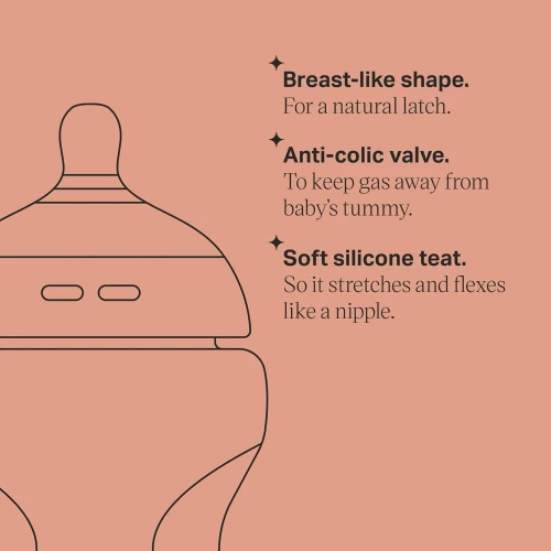 Set TOMMEE TIPPEE sticle closer to nature 3x 150ml