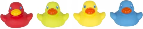 PLAYGRO Bright Baby Duckies rățuște de cauciuc pentru baie 6 m+ 4 bucăți