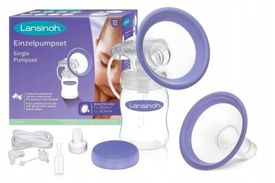 Set de accesorii pentru pompă electrică de sân LANSINOH