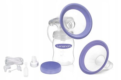 Set de accesorii pentru pompă electrică de sân LANSINOH