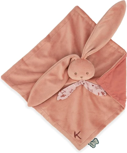KALOO Iepuraș Lapinoo conforter jucărie de pluș păturică 30 x 30 cm + cutie