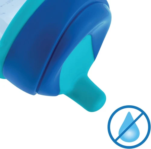 CHICCO Transition Cup cană anti-picurare cu tetină și mânere 200 ml 4 luni+