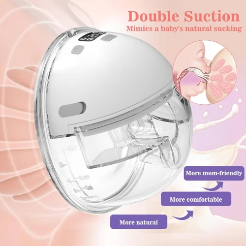 YADOBIG pompă de sân dublă hands free, 4 moduri, fără BPA