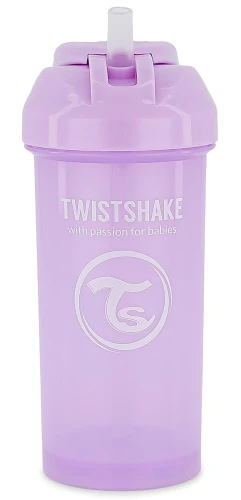 TWISTSHAKE Pahar cu pai, anti-vărsare, 360 ml, 6 luni+