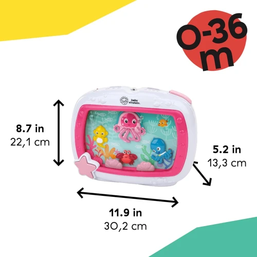 BABY EINSTEIN Vise Marine CARUSEL MUZICAL + TELECOMANDĂ