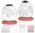 BAEMEE pompă de sân dublă hands free 4 moduri BPA free LED