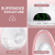 BAEMEE pompă de sân dublă hands free 4 moduri BPA free LED