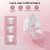BAEMEE pompă de sân dublă hands free 4 moduri BPA free LED