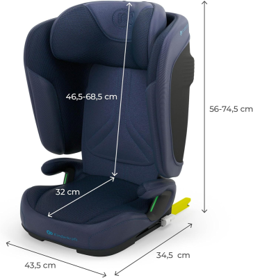 KINDERKRAFT UNITY 2 scaun auto 100-150cm ISOFIX