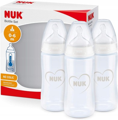 NUK First Choice+ set de biberoane 3x 300 ml 0-6