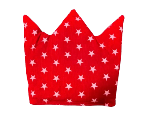 TITSCH pernă termică din catifea cu semințe de grâu 16 x 16 cm COROANĂ