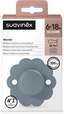 SUAVINEX Wonder suzetă liniștitoare 6-18 luni silicon SX PRO