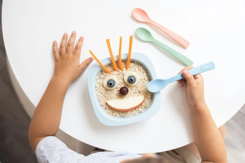 NIP Eat Green set lingurițe 3 bucăți 14 cm 4 m+