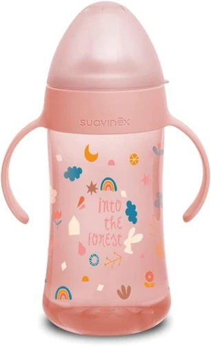 SUAVINEX Second sticlă cu tetină moale 270 ml 4 m+