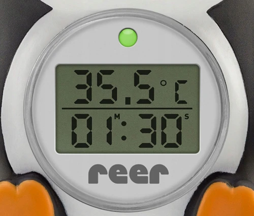 REER MyHappyPingu 2în1 termometru digital pentru baie și cameră