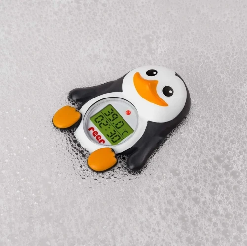 REER MyHappyPingu 2în1 termometru digital pentru baie și cameră