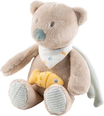 NATTOU Ursulețul Julia jucărie de pluș cu cutie muzicală La-Le-Lu 23 cm