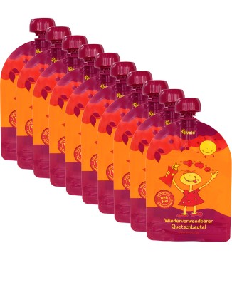 DIVATA MINI tuburi pungi pentru piure x10 100ml
