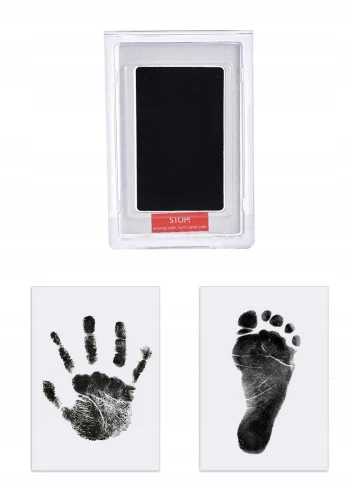 NABANCE BABY cerneală și 2 foi pentru amprente de mână, picior 9,9 x 14,5 cm 1buc