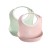 BABYBJORN bavetă din silicon cu buzunar x2 SMALL