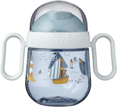 MEPAL Sippy Cup cană anti-vărsare cu gură dublă 200 ml 6 luni+