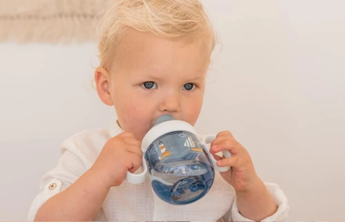 MEPAL Sippy Cup cană anti-vărsare cu gură dublă 200 ml 6 luni+