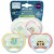 PHILIPS AVENT Ultra Air Night suzete x 2 0-6 luni STRĂLUCESC ÎN ÎNTUNERIC