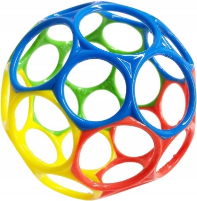 BRIGHT STARTS Oball jucărie de dentiție, minge de prins, 10 cm