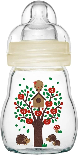 MAM Feel Good sticlă de sticlă 170 ml 0 m+ tetină 1