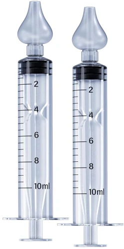 PORTENTUM irigator seringă pentru nas 2 bucăți 10 ml