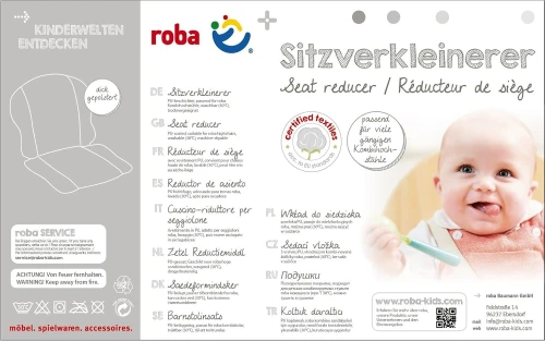 ROBA insert reducător pentru scaun de masă