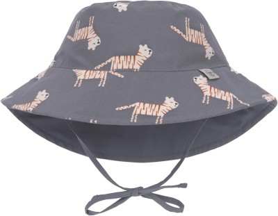 LASSIG Pălărie bucket reversibilă cu tigru, mărime 43-45 cm, 3-6 luni, protecție UV 80