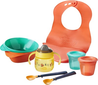 Set de vase și accesorii TOMMEE TIPPEE, 8 piese.
