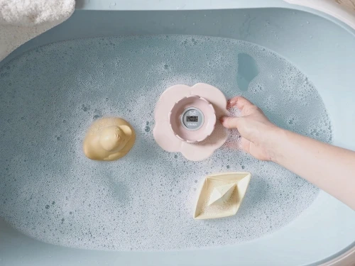 BEABA Lotus termometru digital 2în1 pentru baie și cameră