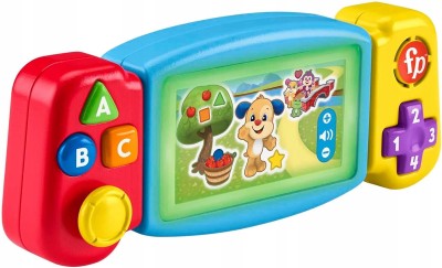 FISHER-PRICE HNN39 consolă pentru micii jucători LIMBA GERMANĂ