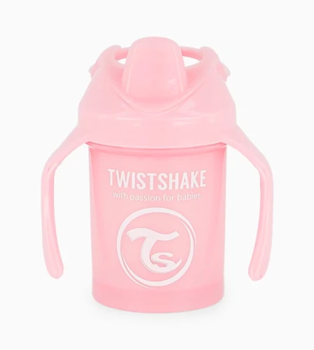 TWISTSHAKE Mini Cup cană anti-picurare cu tetină și blender 230 ml 4 luni+