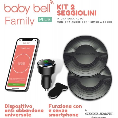 BABY BELL senzor de presiune pernă pentru scaun auto BLUETOOTH x2