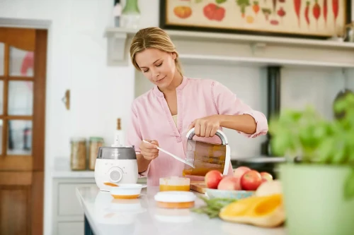 PHILIPS AVENT SCF883/01 4în1 aparat de gătit cu aburi și blender 1000ml