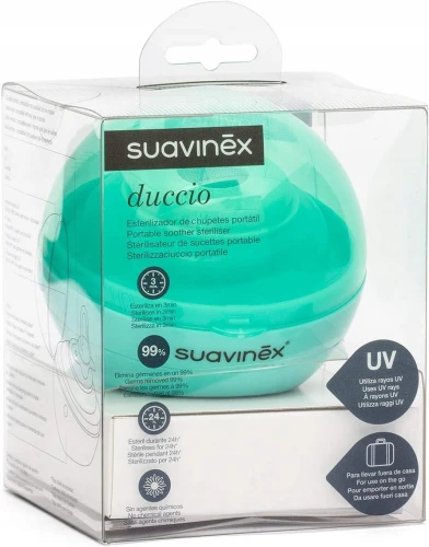 SUAVINEX Duccio STERILIZATOR suzete UV 9 cm