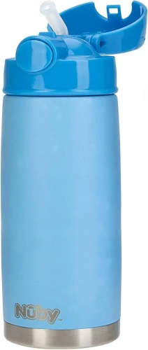 Cana termică NUBY din oțel inoxidabil 415 ml