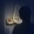 PABOBO Little Moon lampă de veghe LED portabilă 6,5 cm
